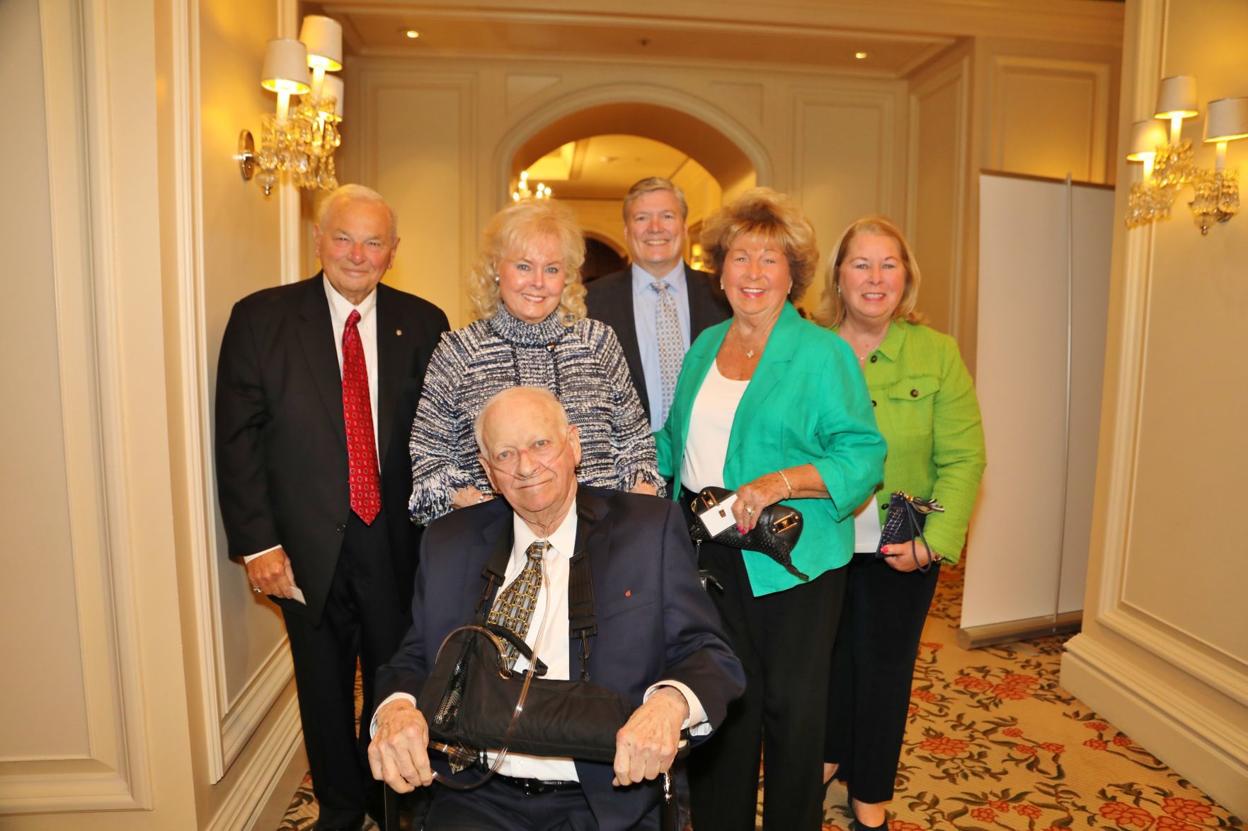 Len Dino, Shirley and Charles Drury, Pat Dino, Pat and Mark Sauerburger